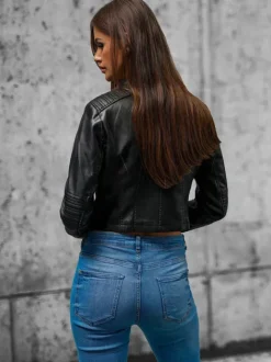 Discount Damen Lederjacke JS/11Z8038 Damen Lederjacken | Oberbekleidung