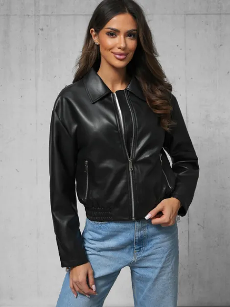 Hot Damen Lederjacke O/G116 Damen Lederjacken | Oberbekleidung