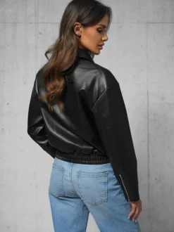 Hot Damen Lederjacke O/G116 Damen Lederjacken | Oberbekleidung