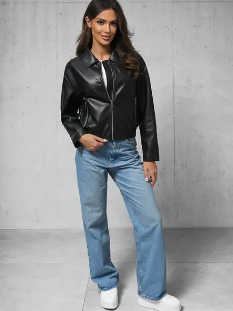 Hot Damen Lederjacke O/G116 Damen Lederjacken | Oberbekleidung