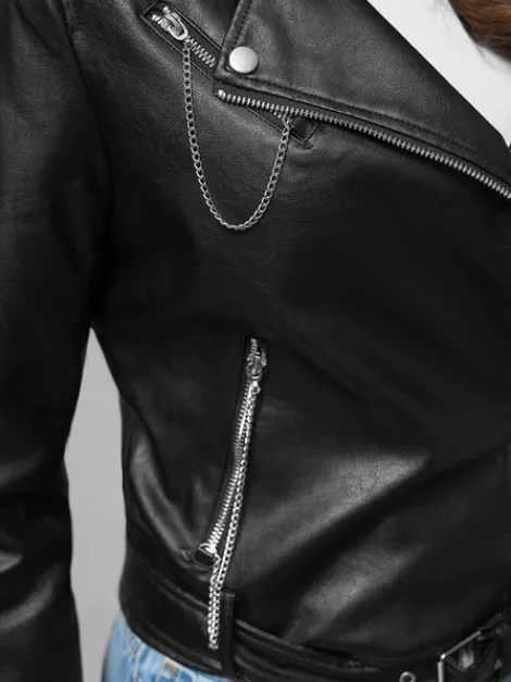 Fashion Damen Lederjacke JS/11Z8113 Damen Lederjacken | Übergangsjacken