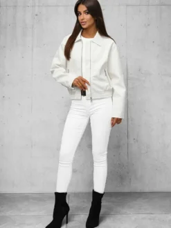 Online Damen Lederjacke O/G116Z Damen Lederjacken | Oberbekleidung