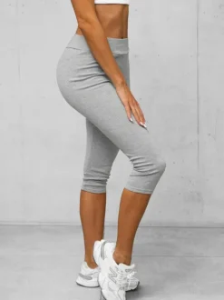 Clearance Damen Leggings 3/4 JS/1045/A3Z Damen Fitness | Leggings Ohne Motiv