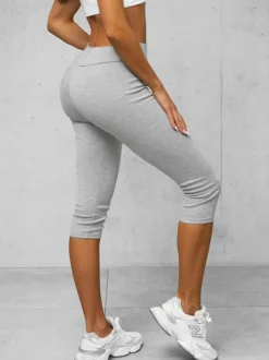Clearance Damen Leggings 3/4 JS/1045/A3Z Damen Fitness | Leggings Ohne Motiv