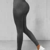 Clearance Damen Leggings Anthrazit JS/1001Z Damen Fitness | Leggings Ohne Motiv