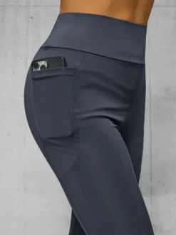 Best Damen Leggings Anthrazit JS/35K1606/5 Damen Fitness | Leggings Ohne Motiv