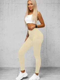 Outlet Damen Leggings O/K9-J Damen Fitness | Leggings Ohne Motiv