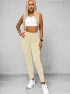 Outlet Damen Leggings O/K9-J Damen Fitness | Leggings Ohne Motiv