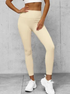 Fashion Damen Leggings O/K9-JZ Damen Fitness | Leggings Ohne Motiv