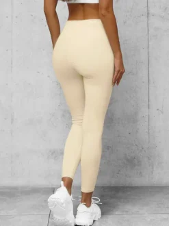 Fashion Damen Leggings O/K9-JZ Damen Fitness | Leggings Ohne Motiv