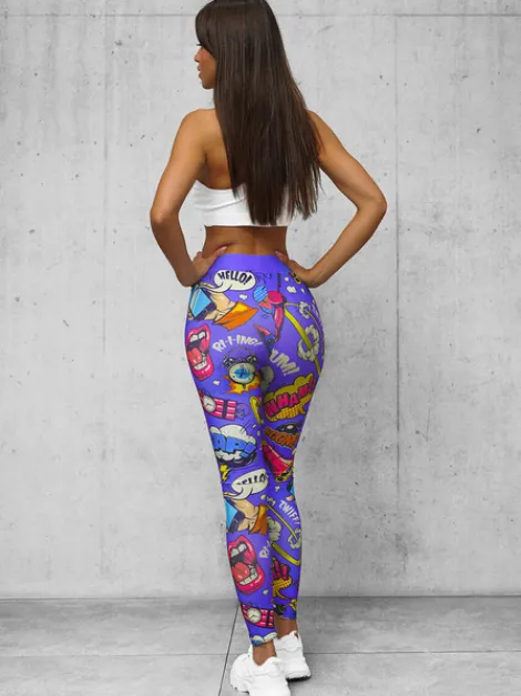 Best Damen Leggings O/20757Z Damen Fitness