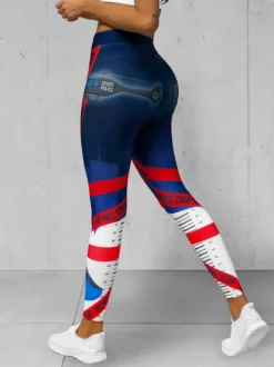 Online Damen Leggings O/20935 Damen Fitness | Leggings Mit Motiv