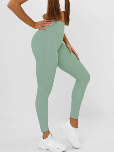 Fashion Damen Leggings JS/17K585/127 Damen Fitness | Leggings Ohne Motiv