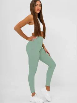 Fashion Damen Leggings JS/17K585/127 Damen Fitness | Leggings Ohne Motiv