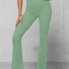 Best Damen Leggings mit Breiten Beinen JS/17K588/127 Damen Weite Hosen | Leggings Ohne Motiv