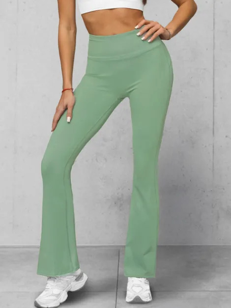 Best Damen Leggings mit Breiten Beinen JS/17K588/127 Damen Weite Hosen | Leggings Ohne Motiv