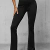 Fashion Damen Leggings mit Breiten Beinen JS/XY23008L Damen Fitness | Weite Hosen