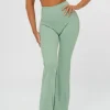 New Damen Leggings mit Breiten Beinen JS/17K587/127 Damen Weite Hosen | Leggings Ohne Motiv