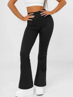 Clearance Damen Leggings mit Breiten Beinen JS/13K1810/3 Damen Weite Hosen | Leggings Ohne Motiv