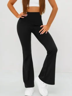 Clearance Damen Leggings mit Breiten Beinen JS/17K587/3 Damen Weite Hosen | Leggings Ohne Motiv