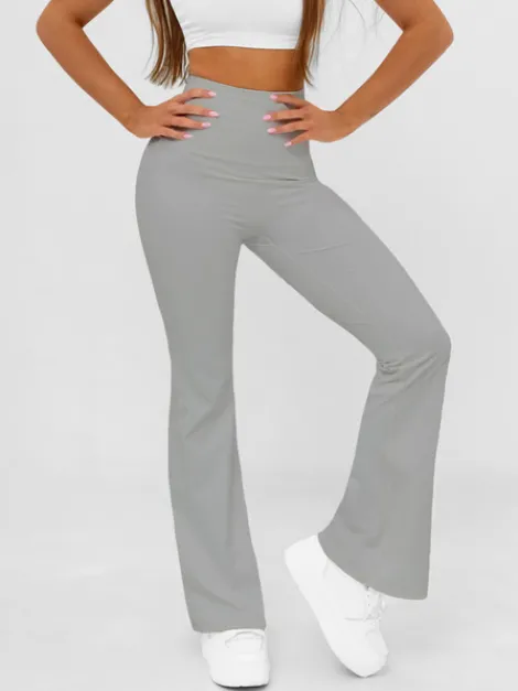 Outlet Damen Leggings mit Breiten Beinen JS/17K587/5 Damen Weite Hosen | Leggings Ohne Motiv