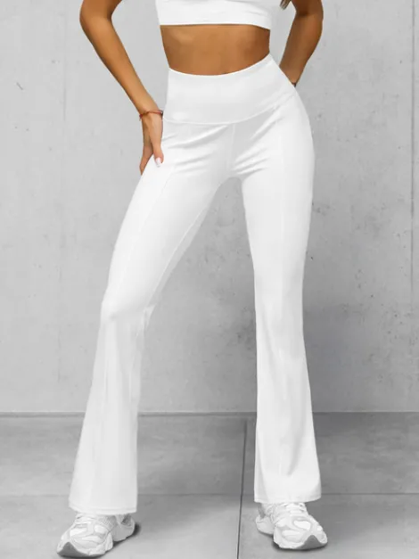 Online Damen Leggings mit Breiten Beinen JS/XY24016L Damen Weite Hosen | Leggings Ohne Motiv