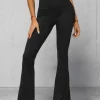 New Damen Leggings mit Breiten Beinen JS/17K588/3 Damen Weite Hosen | Leggings Ohne Motiv