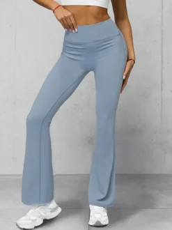 Online Damen Leggings mit Breiten Beinen JS/17K588/9 Damen Weite Hosen | Leggings Ohne Motiv