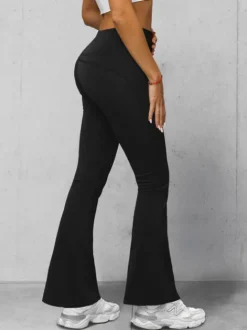 Fashion Damen Leggings mit Breiten Beinen JS/17K570/3 Damen Weite Hosen | Leggings Ohne Motiv