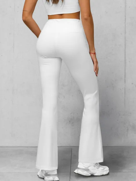 Online Damen Leggings mit Breiten Beinen JS/XY24016L Damen Weite Hosen | Leggings Ohne Motiv