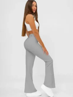 Outlet Damen Leggings mit Breiten Beinen JS/17K587/5 Damen Weite Hosen | Leggings Ohne Motiv