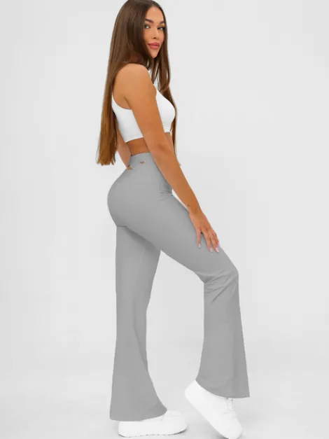 Outlet Damen Leggings mit Breiten Beinen JS/17K587/5 Damen Weite Hosen | Leggings Ohne Motiv
