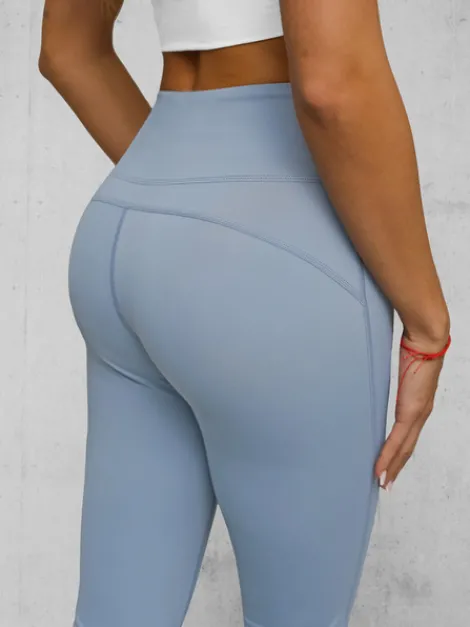 Online Damen Leggings mit Breiten Beinen JS/17K588/9 Damen Weite Hosen | Leggings Ohne Motiv