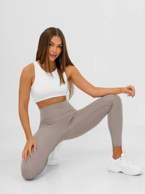 Outlet Damen Leggings JS/17K580/5 Damen Fitness | Leggings Ohne Motiv
