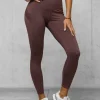 Fashion Damen Leggings JS/XY24017L Damen Fitness | Leggings Ohne Motiv