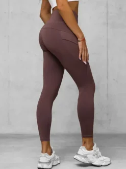 Fashion Damen Leggings JS/XY24017L Damen Fitness | Leggings Ohne Motiv