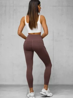 Fashion Damen Leggings JS/XY24017L Damen Fitness | Leggings Ohne Motiv