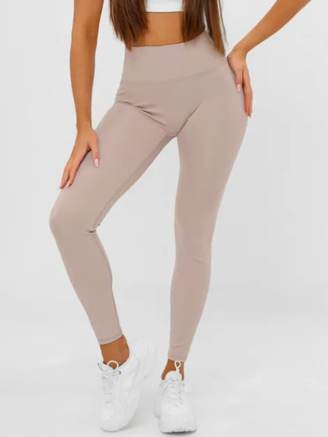 Fashion Damen Leggings JS/17K580/159 Damen Fitness | Leggings Ohne Motiv