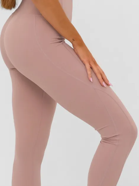 Outlet Damen Leggings JS/17K585/7 Damen Fitness | Leggings Ohne Motiv