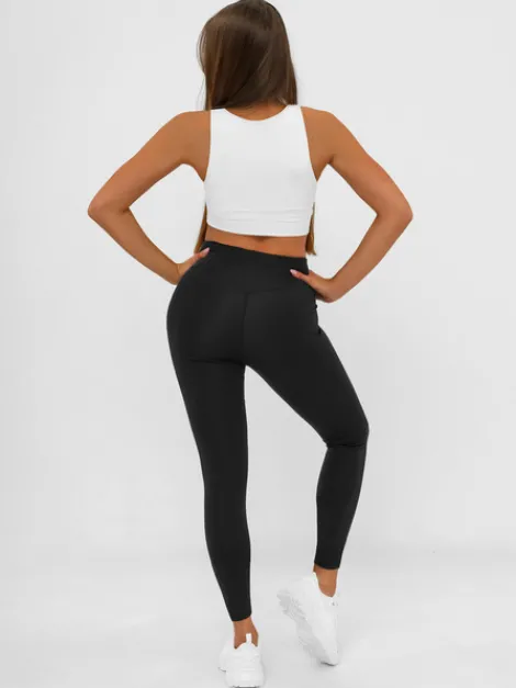 Online Damen Leggings JS/17K580/3 Damen Fitness | Leggings Ohne Motiv