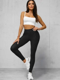 Online Damen Leggings JS/17K592/3 Damen Fitness | Leggings Ohne Motiv