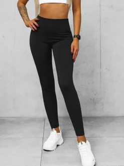 New Damen Leggings O/K9-J Damen Fitness | Leggings Ohne Motiv