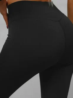New Damen Leggings O/K9-J Damen Fitness | Leggings Ohne Motiv