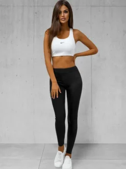 Online Damen Leggings JS/1001Z Damen Fitness | Leggings Ohne Motiv