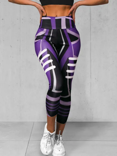 Fashion Damen Leggings O/D0010Z Damen Fitness