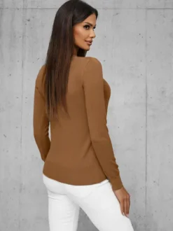 Discount Damen Pullover Camel JS/8005/7 Damen Pullover
