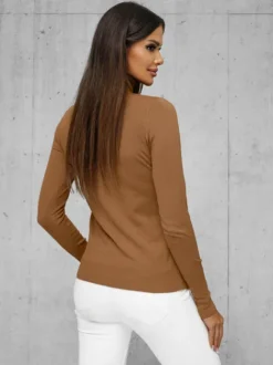 Discount Damen Pullover Camel JS/8009/7 Damen Pullover