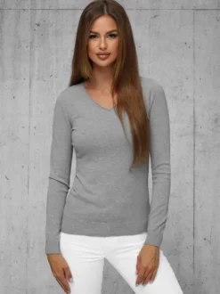Fashion Damen Pullover JS/8006/3 Damen Pullover