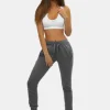 Outlet Damen Sporthose Anthrazit JS/CK01Z Damen Jogger Hosen | Sporthosen