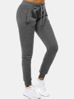 Online Damen Sporthose Anthrazit JS/CK01 Damen Jogger Hosen | Sporthosen